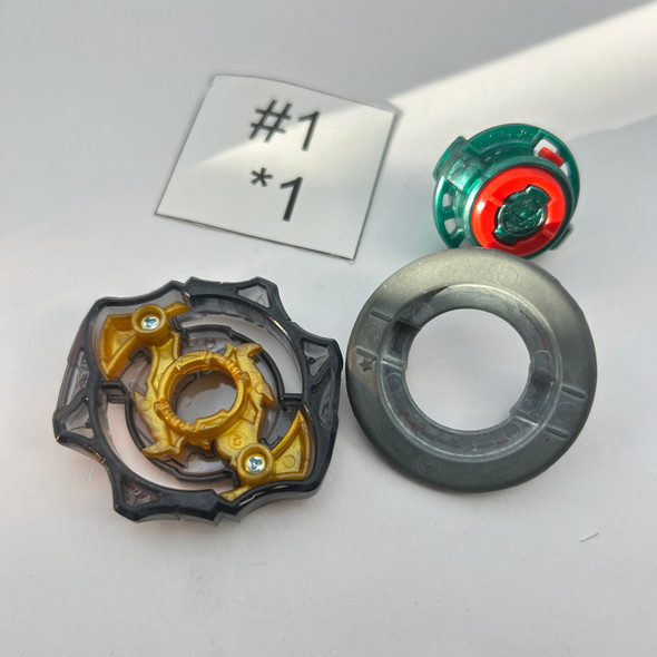 TAKARA TOMY Spriggan / Spryzen Spread Fusion Black WBBA Burst Beyblade B-02 [USED]