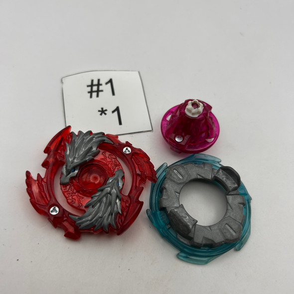 TAKARA TOMY Lost Longinus / Luinor 2Reach Merge Burst God Beyblade B-111 07 [USED]