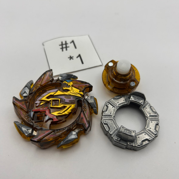 TAKARA TOMY Hell Salamander Gravity Yielding Burst Cho-Z Beyblade B-125 02 [USED]