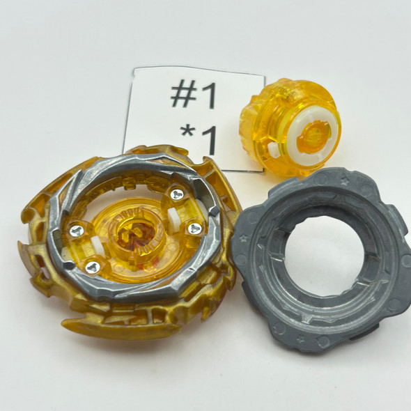 TAKARA TOMY Destruction Belfyre / Dynamite Belial Nexus Venture-3 (Gold Ver.) Burst DB Beyblade B-190 [USED]