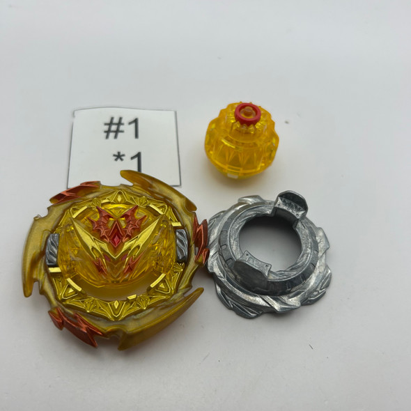 TAKARA TOMY Destruction Belfyre / Dynamite Belial Nexus Venture-3 (Gold Ver.) Burst DB Beyblade B-190 [USED]