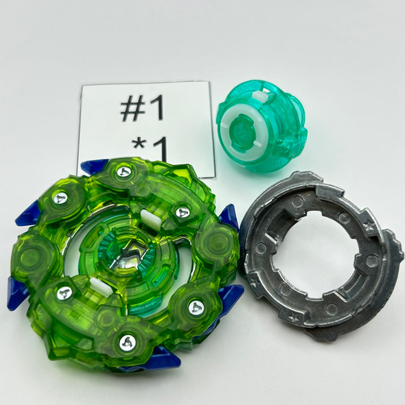 TAKARA TOMY Tact Fafnir 11 Revolve Sen B-151 03 Burst Rise Gatinko Beyblade [USED]