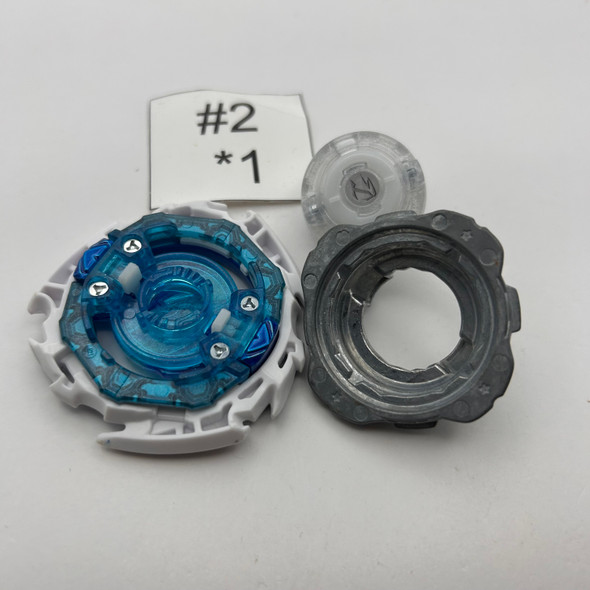 TAKARA TOMY B-186 04 Destruction Roktavor / Dynamite Ragnaruk Burst DB Beyblade [USED]