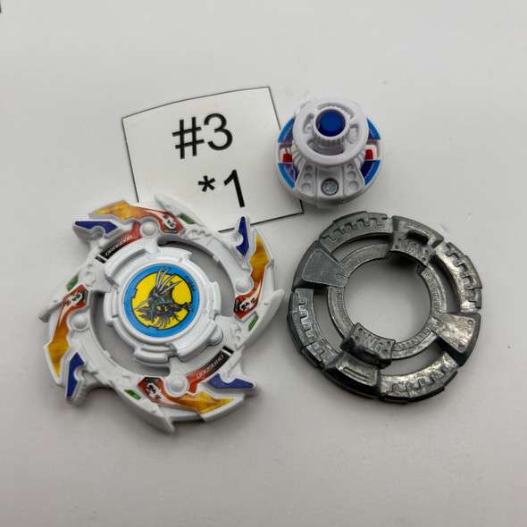 TAKARA TOMY Dragoon V2 Wheel Xceed' B-181 03 Burst DB Beyblade [USED] [NO ARMOR]