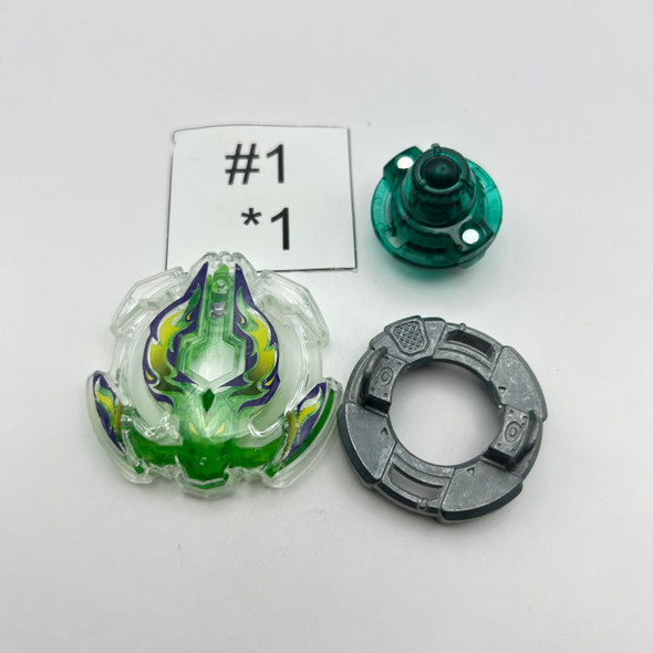 TAKARA TOMY Miniboros Random Layer Collection Vol. 2 Burst Beyblade BG-02 04 [USED]