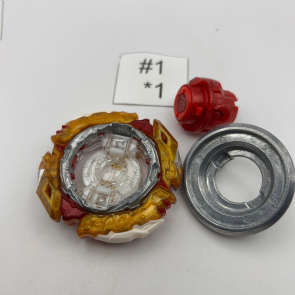 TAKARA TOMY Burst Spriggan Over Quattro' BU Beyblade B-205 - [USED]