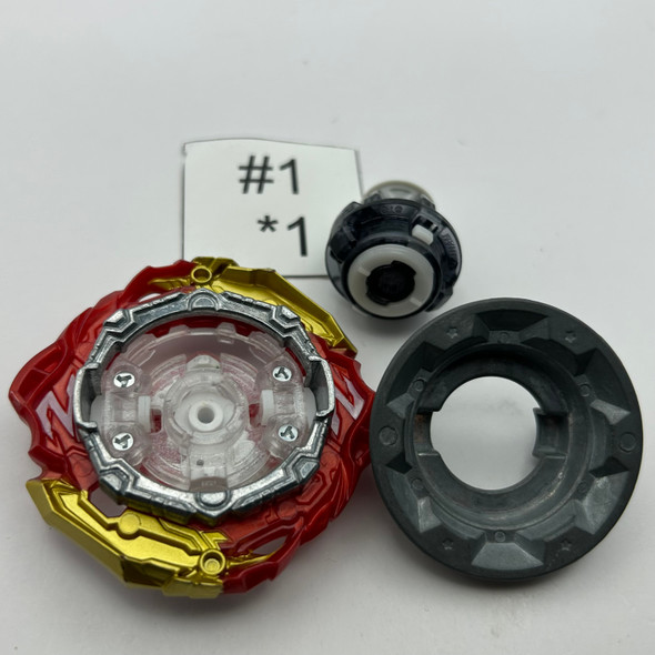 TAKARA TOMY Zest Kerbeus Tapered Mobius Burst Beyblade B-201 [USED]