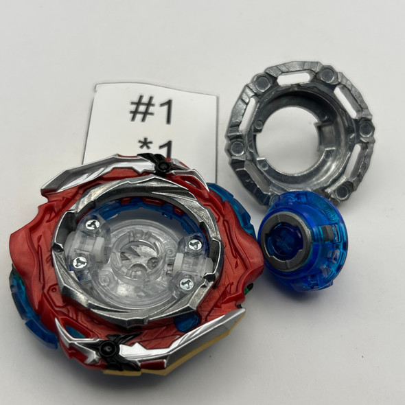 TAKARA TOMY Zest Longinus Fortress Metal Xtreme Burst Beyblade B-201 [USED]