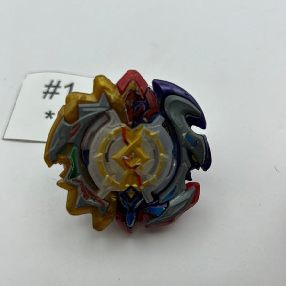 TAKARA TOMY Right Left Artemis Mugen Cho-Z Musou Beystadium Burst Beyblade B-126 [USED]