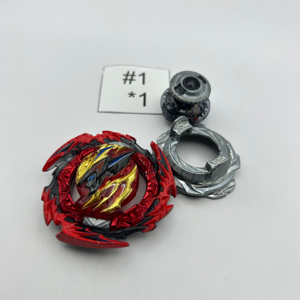 TAKARA TOMY Devil Belial Illegal Bearing' Burst DB Beyblade B-180 [USED]