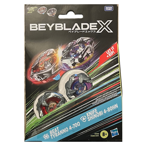 HASBRO Yell Kong & Helm Knight Beyblade X Dual Pack - BeysAndBricks