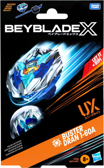 HASBRO Dran Buster 1-60A Beyblade X Starter UX-01