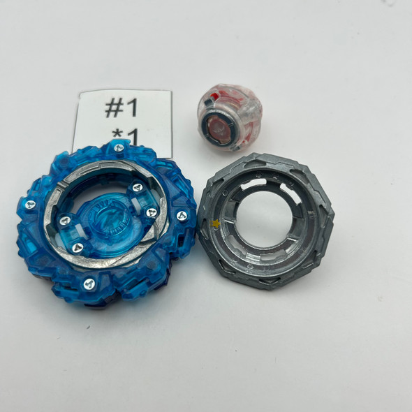 TAKARA TOMY Chain Ragnaruk Giga Metal Never Burst DB Ultimate QuadDrive Beyblade B-198 02 [USED]