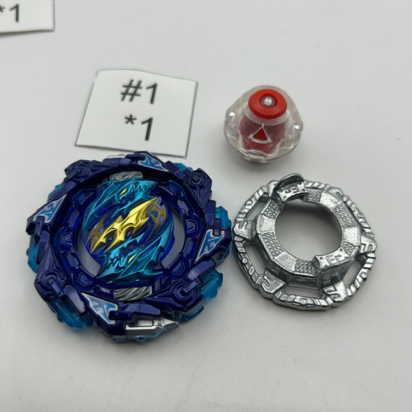 TAKARA TOMY Chain Ragnaruk Giga Metal Never Burst DB Ultimate QuadDrive Beyblade B-198 02 [USED]