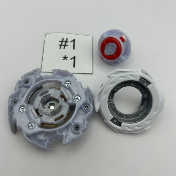 TAKARA TOMY Zwei Longinus / Lúinor 00 Reach Jolt' Burst GT Beyblade B-144 [USED]