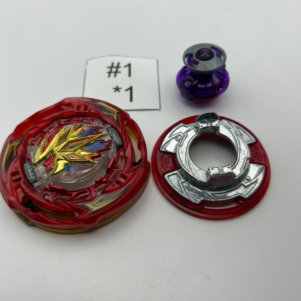 TAKARA TOMY Wind Hyperion Moon Zone'+z Burst Beyblade B-202 04 CC [USED]