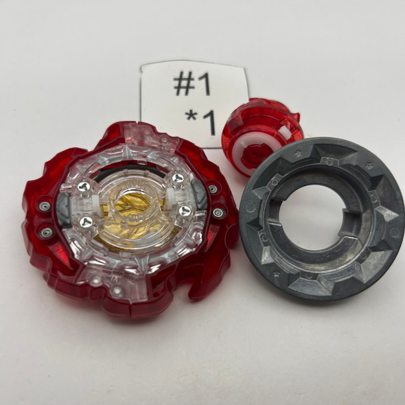 TAKARA TOMY Super Hyperion Tapered Xplosion-2 MM Burst BU DB Beyblade B-203 [USED]