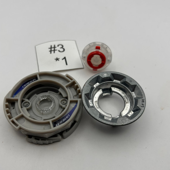 TAKARA TOMY Driger V2 Tapered Zone' Burst DB Ultimate QuadDrive Beyblade B-198 03 [USED]