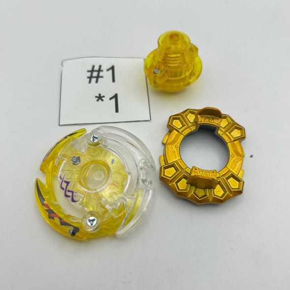 TAKARA TOMY Death Deathscyther 10 Rise Burst Beyblade  Random Booster Volume 4 B-61 07 [USED]