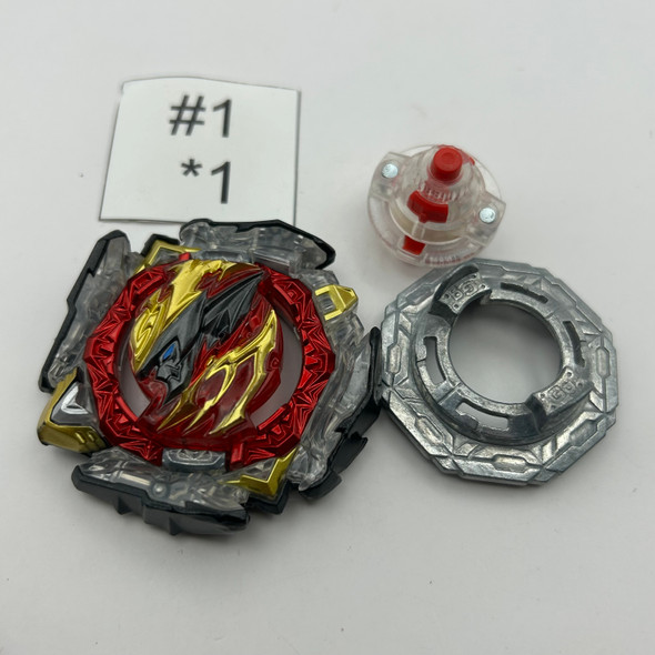 TAKARA TOMY Xiphoid Belial Giga Quick' Burst DB Ultimate Beyblade B-202 05 [USED]