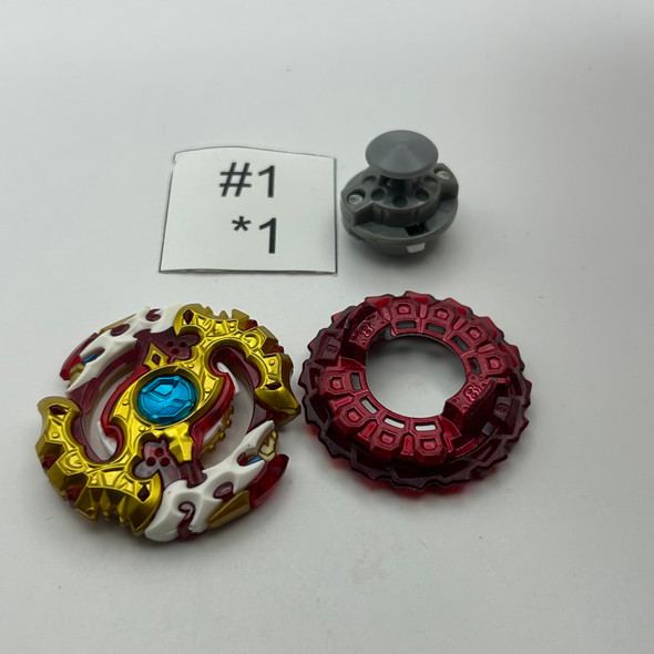TAKARA TOMY Spriggan / Spryzen Requiem 8Bump  Bearing Burst Beyblade B-100[USED]