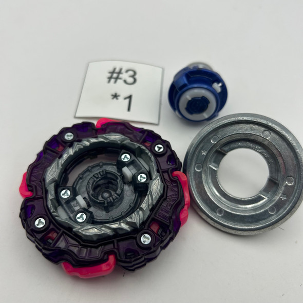 TAKARA TOMY Barricade Lucifer Over Mobius Burst Ultimate DB QuadDrive Beyblade B-206 [USED]