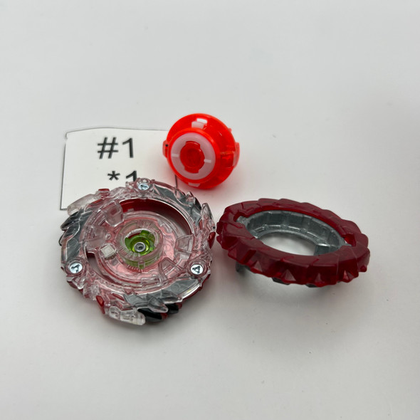 TAKARA TOMY Drain Fafnir 8 Nothing God Customize Set Burst Beyblade B-98 [USED]
