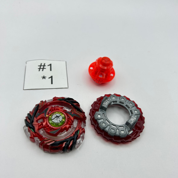 TAKARA TOMY Drain Fafnir 8 Nothing God Customize Set Burst Beyblade B-98 [USED]