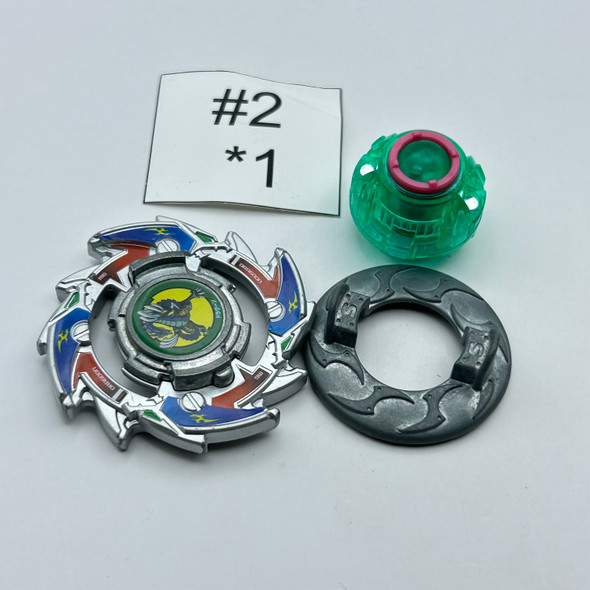 TAKARA TOMY Dragon Victory  4 Volcanic Burst Beyblade B-173 07 [USED]