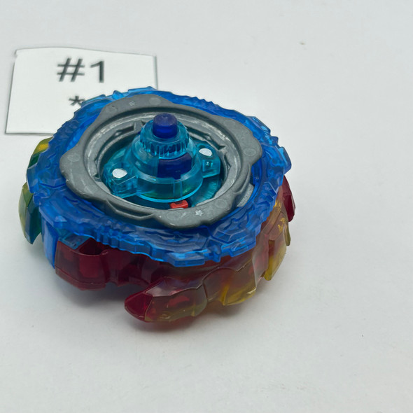 TAKARA TOMY SuperKing Valkyrie Nexus+D Quick Burst BU DB Beyblade B-203 [USED]