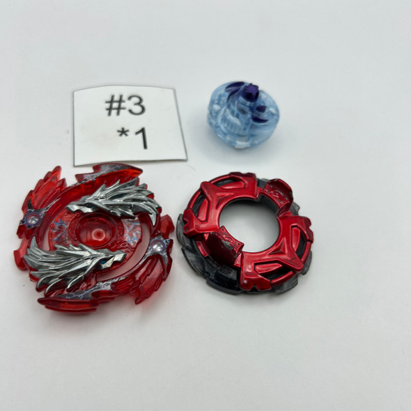 TAKARA TOMY Lost Longinus / Luinor 3 Jolt  Burst God Beyblade B-111 07 [USED]
