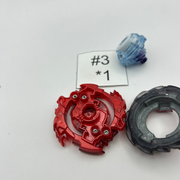TAKARA TOMY Lost Longinus / Luinor 3 Jolt  Burst God Beyblade B-111 07 [USED]
