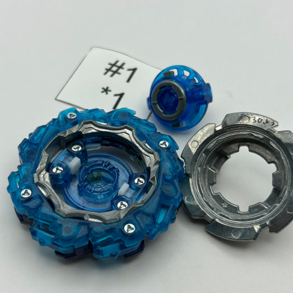 TAKARA TOMY Chain Valkyrie Legacy Metal Xtreme Burst DB Ultimate QuadDrive Beyblade B-198 01 [USED]