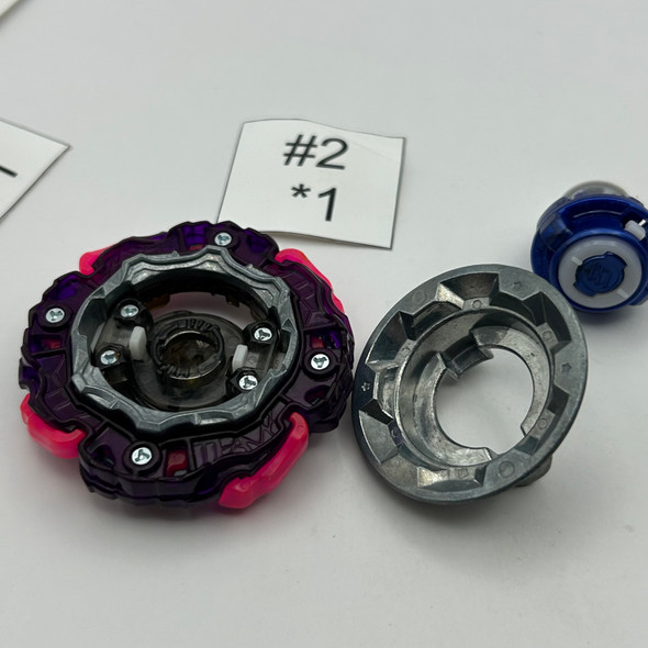 TAKARA TOMY Barricade belial Tapered Bearing Burst Ultimate DB QuadDrive Beyblade B-206 [USED]