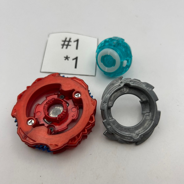 TAKARA TOMY Vise Leopard 4 Destroy Burst Cho-Z Beyblade B-118 04 Custom Combo [USED]