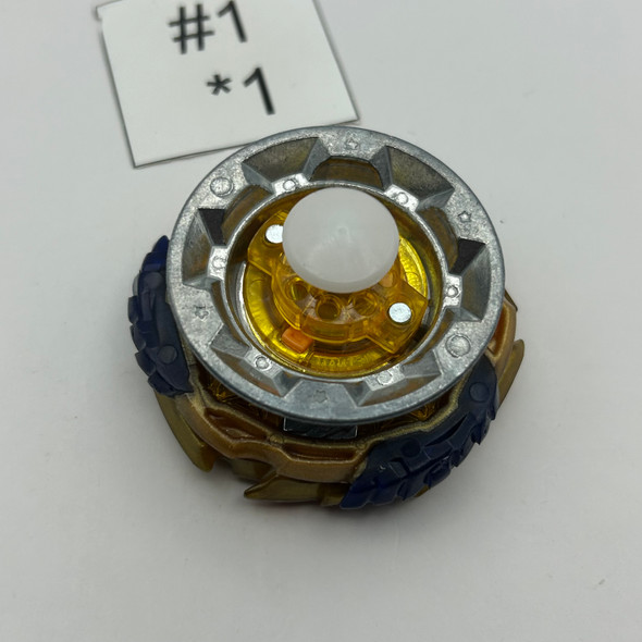 TAKARA TOMY Destruction Belfyre / Dynamite Belial Tapered Bearing Lgear (Gold Ver.) Burst DB Beyblade B-190 [USED]