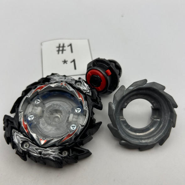 TAKARA TOMY Guilty Longinus Karma Destroy' Burst DB QuadDrive Beyblade B-194 03 [USED]