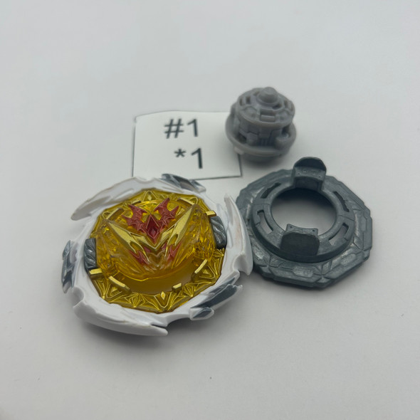 TAKARA TOMY B-186 04 Dynamite Belial Giga Xtend Burst DB Beyblade [USED]
