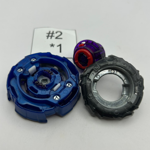 TAKARA TOMY Naked Longinus 7Meteor Zone' Burst GT Beyblade B-156 01 [USED]