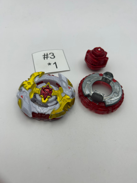 TAKARA TOMY Cho-Z Spriggan / Spryzen 0Wall Zeta' Corocoro Royal King Version Burst Beyblade B-00 [USED]
