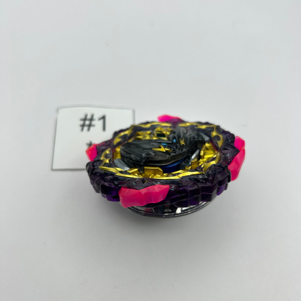 TAKARA TOMY Barricade Belial Tapered Mobius Burst Ultimate DB QuadDrive Beyblade B-206 [USED]