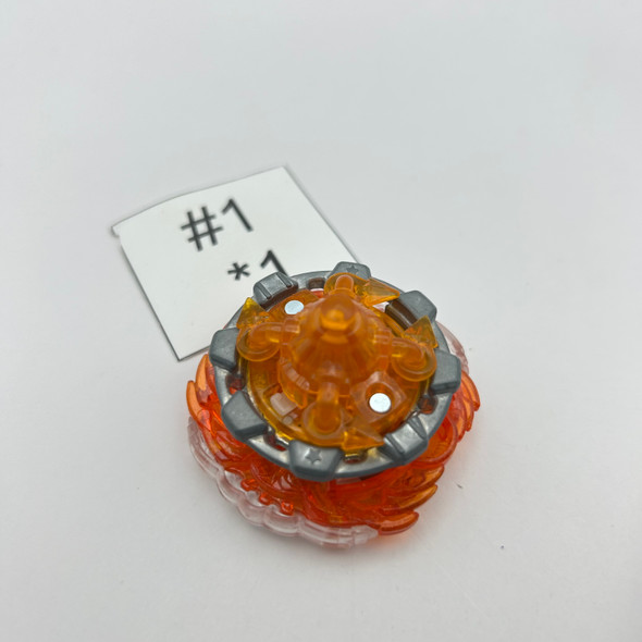 TAKARA TOMY Holy Horusood  Vertical Claw Burst Beyblade  Random Booster Volume 4 B-61 04 [USED]