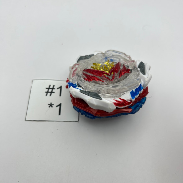 TAKARA TOMY Full Gear Divine Belial Nexus Adventure-6 Burst BU White Beyblade B-204 - [USED]