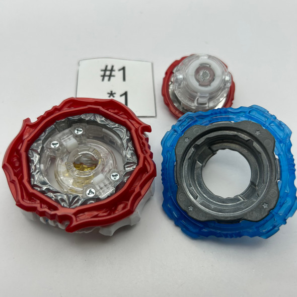 TAKARA TOMY Full Gear Divine Belial Nexus Adventure-6 Burst BU White Beyblade B-204 - [USED]