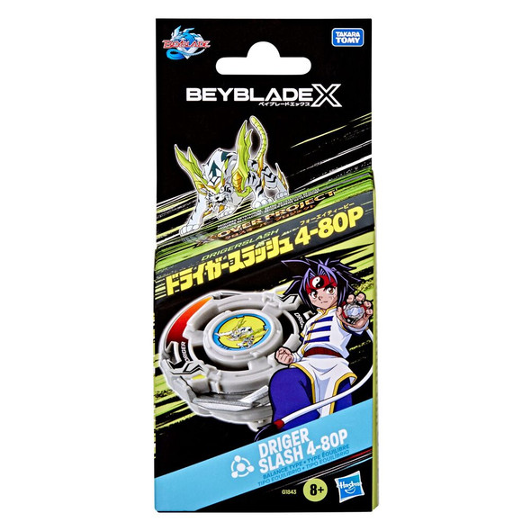 TAKARA TOMY Driger Slash 4-80P Beyblade X Booster BX-00