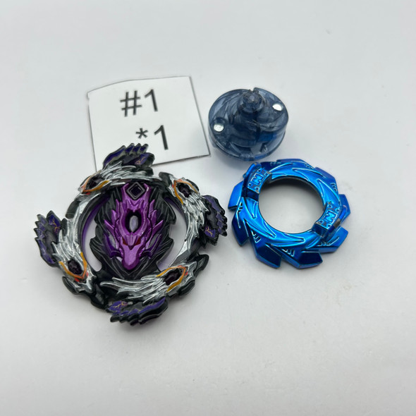 TAKARA TOMY Bloody Longinus / Lúinor Nine Sprial Burst Beyblade B-128 Custom Combo [USED]