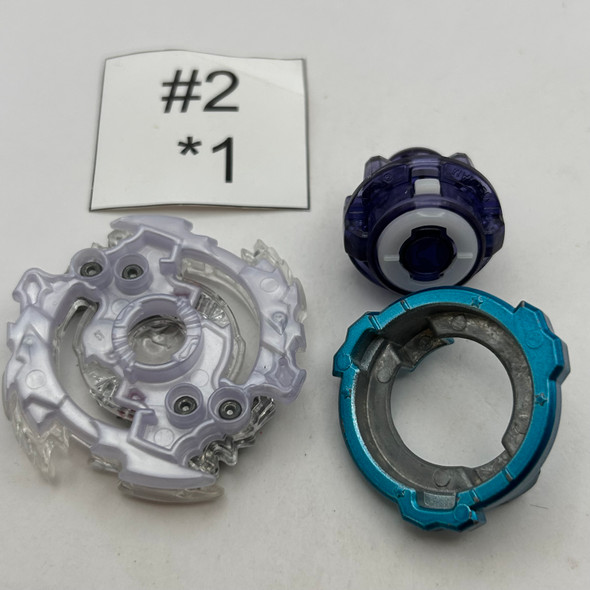 TAKARA TOMY Lost Longinus / Luinor Triple Bite  Burst Beyblade B-66 [USED]