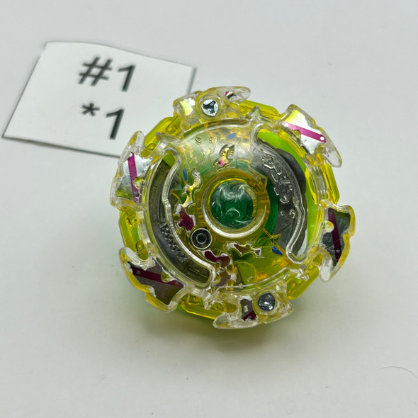 TAKARA TOMY Kaiser Kerbeus CC Super Custom Set Speed Ver. Burst Beyblade B-65 [USED]