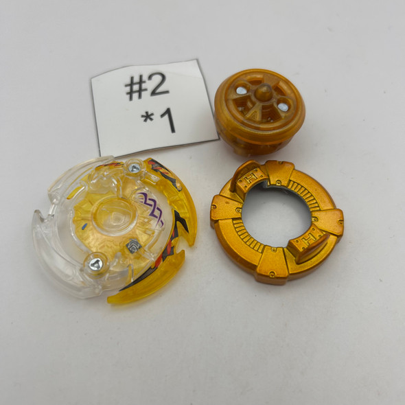 TAKARA TOMY Death Deathscyther Down Flugel Burst Beyblade  Random Booster Volume 4 B-61 07 [USED]
