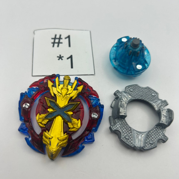 TAKARA TOMY Xeno Xcalibur / Xcalius 1 Iron Burst Beyblade B-48 [USED]